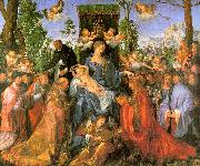 Albrecht Durer Altarpiece of the Rose Garlands Sweden oil painting reproduction
